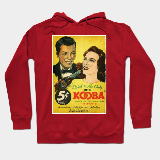 Kooba Cola poster Hoodie by INLE Designs